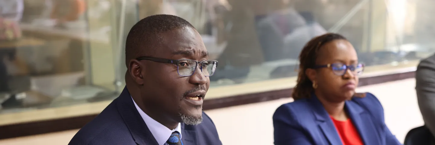 Dr. Jackson Otieno participating in the WHS Regional Meeting