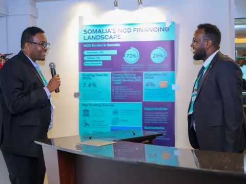 Participants from Somalia CCG at FAN convening